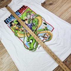 DRAGON BALL Mens T Shirt Graphic Tee White Goku Size M (38/40)