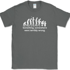 Something Somewhere Went Terribly Wrong T-Shirt Funny Nerd Computer Tee