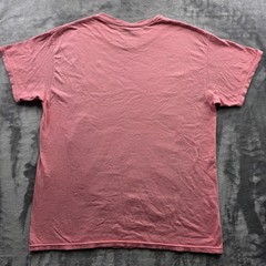Gorillaz Graphic T-Shirt Medium Pink Mens Regular Fit Cotton Band Music Tee