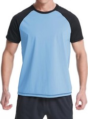 Men’s Rash Guard Swim Shirt UPF 50+ Quick Dry Loose Fit Surfing Fishing Tee
