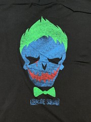 Suicide Squad DC Comics Universal Black 2XL Shirt The Joker Harley Quinn