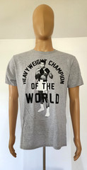 Ali Muhammad Ali T Shirt Mens X-Large Grey Graphic Print 100% Cotton*