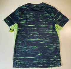 Tek Gear Men’s Wiking Dry Tek Blue/Green Polyester Stretchable Shirt NWT