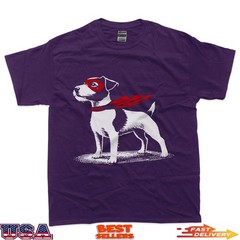 Superhero Dog Cape Illustration Funny Loyal Pet Hero T-Shirt