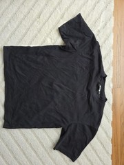 Uniqlo Men Black Oversized T Shirt Size M Asian Size (US S)