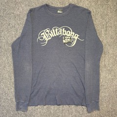 Vintage Billabong Y2K Waffle Knit Thermal Long Sleeve Shirt