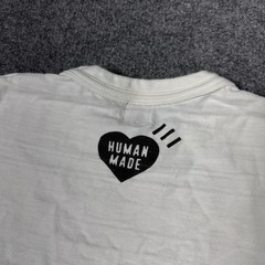 Human Made Shirt Mens Small White Bear Graphic Made In Japan Streetwear Tee