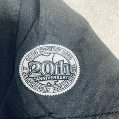 Y2K Hooters 20th Anniversary T-shirt Orlando Florida Medium Double Sided Glitter