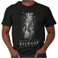 Michael Jackson King of Pop MJ Spotlight Womens or Mens Crewneck T Shirt Tee