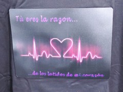 Tu eres la razón de los latidos de mi corazón Sound Activated Light Up T-Shirt M