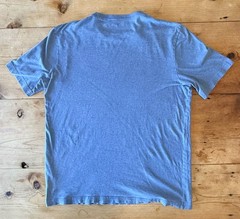 Travis Mathew Graphic Blue Crew Neck T-Shirt. Mens Size – Large