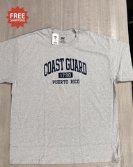 USCG U.S. Coast Guard “Puerto Rico 1790” Ash Gray T-Shirt – Size XL – NWT!