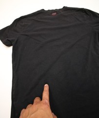 BMW M Motorsport Textured Logo T-Shirt Mens M 42″ Chest Tonal Black READ