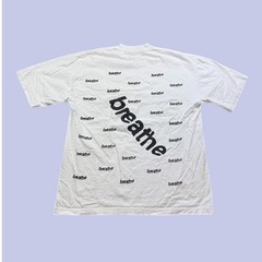 Los Angeles Apparel Have You Stopped Growing Breathe Graphic T-Shirt White L