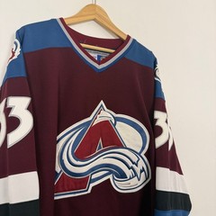Vintage 90s Colorado Avalanche Patrick Roy NHL Hockey Authentic Jersey CCM XL