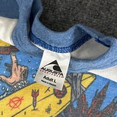 Rare Pennywise Band Surfrider Foundation Concert Raglan Graphic Tshirt Size L