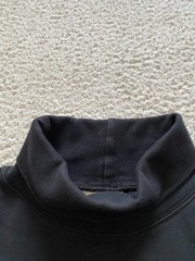 L.L. Bean Men Long Sleeve High Neck T-Shirt Black Size S