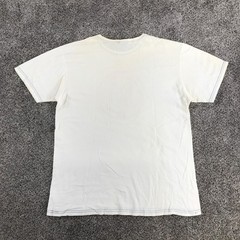 Vintage Nautica Shirt Mens Medium White Circle N Large Logo Cotton Crew Neck