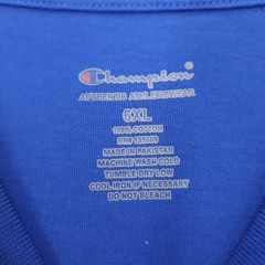 NWT Champion Classic Jersey T-Shirt Men’s SS Crewneck Tee Blue Sz 6xl