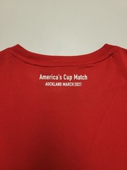 New PRADA 36th America’s Cup Crew Neck S/S MAUKU T-Shirt Men’s SMALL S Red Poly