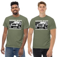 Square Body Shirt Square Body Shirt, T-Shirt American Flag, TShirt