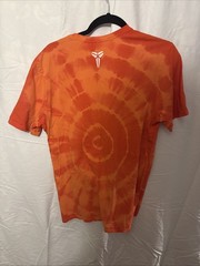 Nike LA Kobe Tie Dye T-Shirt Men’s Large Orange Pink Spiral Graphic Tee