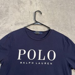 Polo Ralph Lauren Shirt Mens Medium Blue POLO Logo Tee T-Shirt Custom Slim Fit
