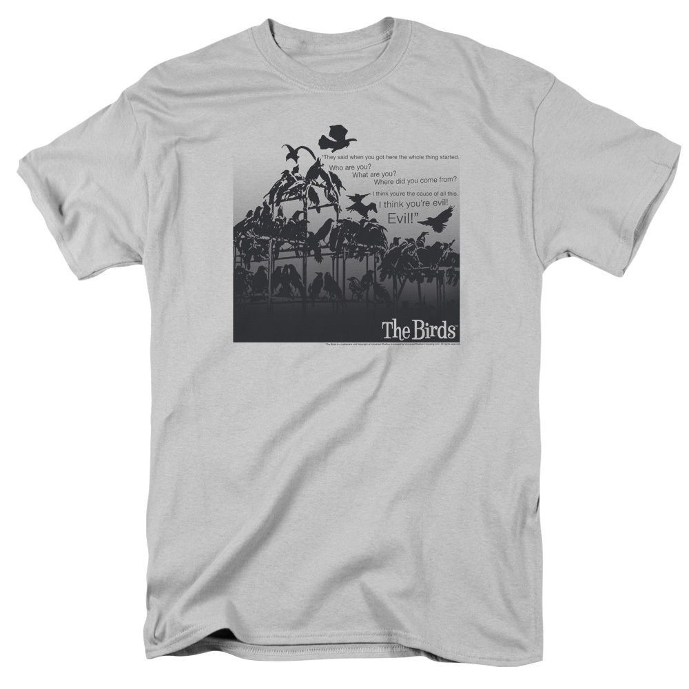 Birds Evil T-Shirt Sizes S-3X NEW