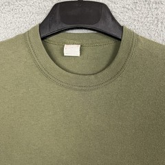 VTG Soffe T Shirt Tag M 17.5” PTP Single Stitch Sleeve Army Green Olive Military