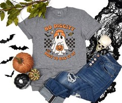 Groovy Halloween Shirt Halloween Costume Trick or Treat Unisex T-shirt