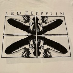 VINTAGE LED ZEPPELIN 90s SELF PORTRAIT PHOTO T SHIRT (LARGE)