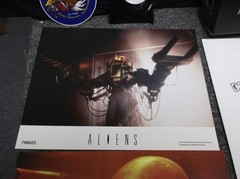 Fright Rags Aliens XL Shirt Box Set with Lobby Cards, Sticker, Weyland Folder