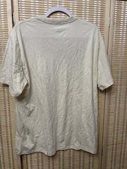 American Eagle Men’s Super Soft Lived In T-Shirt With Icon Size Large Cream