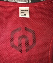 NELEUS ‘Dry Fit Logo Muscle’ Mesh Tank Top Men’s M Gym Workout Exercise Red NEW!