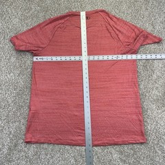 Under Armour Training T Shirt Mens XL Red Short Sleeve Raglan 1377843