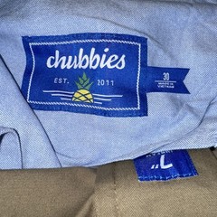 NWT Chubbies The Top Drawer Men’s 30 7” Inseam Flat Front Khaki Shorts $64.50