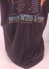 Lee Earth Wind And Fire Brown 2 Sided Graphic SS T Shirt Size M – New. (B3)