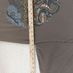 Harley Davidson I Rode The Dragon T Shirt Size Large Gray Smokey Mountain TN 07