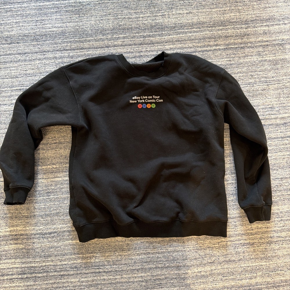 NYCC 2025 Exclusive Ebay Live on Tour Swag Sweatshirt extra large New York