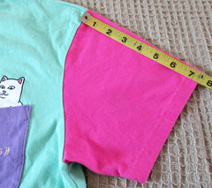 Teddy Fresh Rip N Dip T Shirt Men’s S Small Collaboration Pastel Colorblock