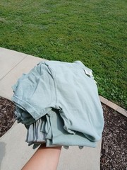 Comfort Colors Blank T-Shirt in Bay – 12 SHIRTS – VARIOUS SIZES – S, M, L, XL