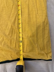 Polo Ralph Lauren Polo Athletic Reversible Heavyweight T Shirt Green Yellow