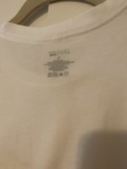 Men’s FOUR LOKO Liquor White T-shirt – Size L Poly-Cotton EUC
