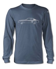 Ford Capri MK I Coupe T-Shirt – Long Sleeves – Side View