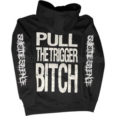Suicide Silence Pull the Trigger BITCH new reprint HOODIE Kool Aid shirt MEDIUM