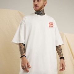 MFCT Men’s Streetwear Artwork Graphic Tee Crewneck Half Sleeves T-shirt