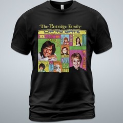 Cotton Unisex T-Shirt The Partridge Family Up to Date Album Tee Shirley Jones