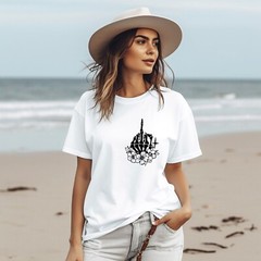 Surviving Purely Out Of Spite Shirt, Skull Floral Tee, Positive Vibes T-Shirt