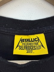 Metallica 2017 The Young Metal Attack Selfridges T-Shirt Size L