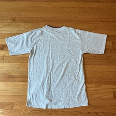 Vintage single stitch T-Shirt belton stacked collar Cotton made in USA L